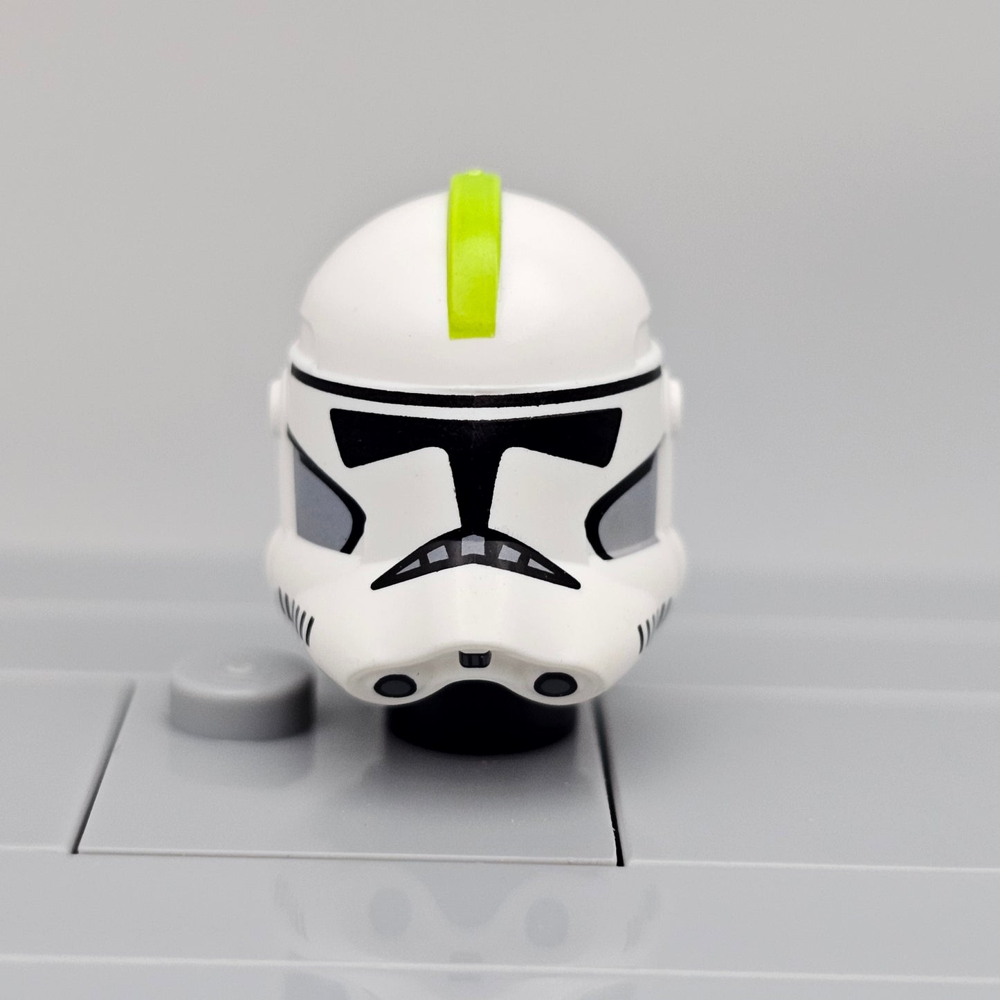 GCC Lime Stripe Grunt Helmet