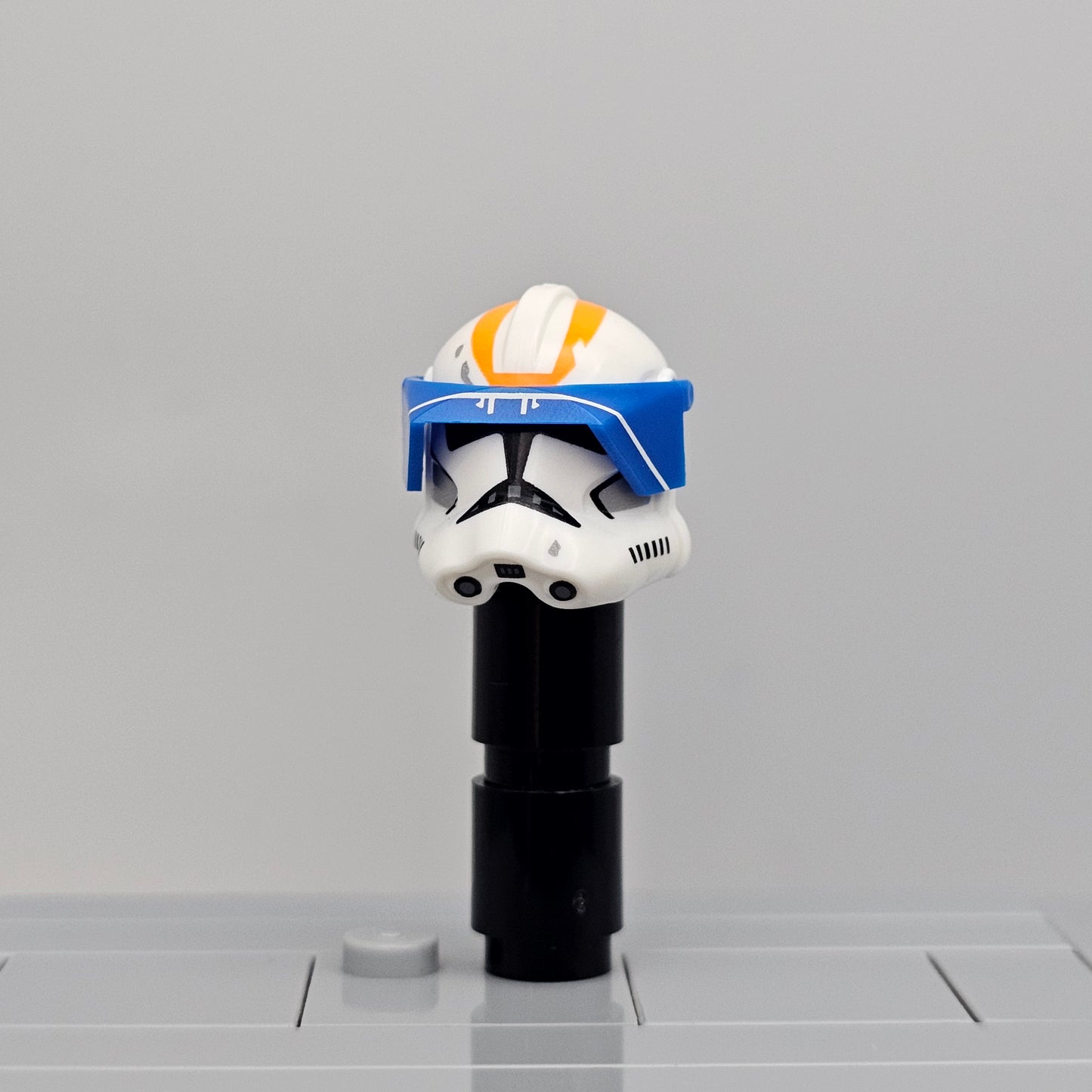 CAC P1 White Printed Sun Visor